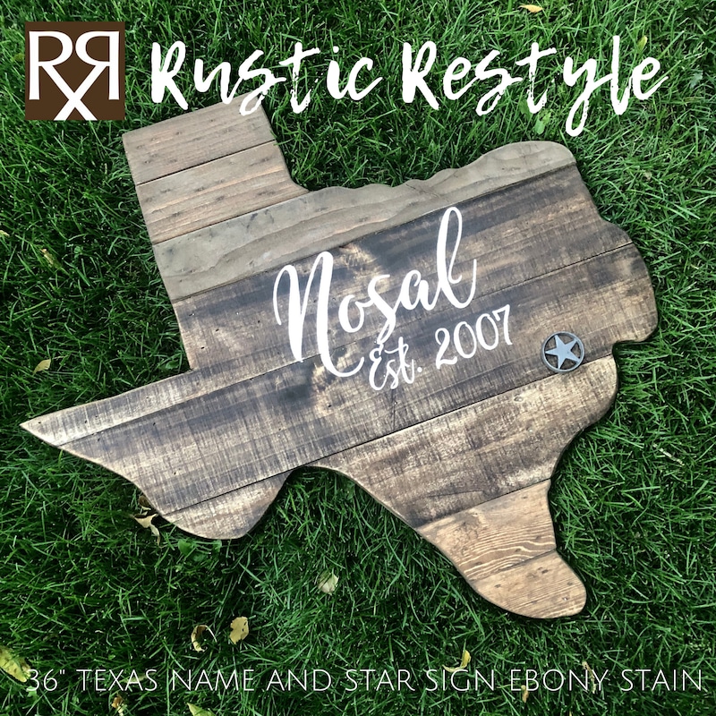 Texas Wood Sign - Etsy