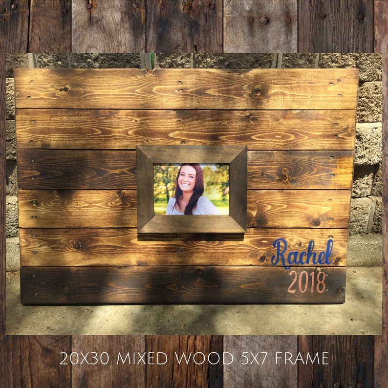 24x36 Wood pallet Graduation sign Graduation decor Framed | Etsy