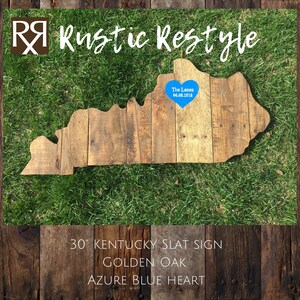 Letrero de libro de visitas para boda en Kentucky, alternativa de libro de visitas de madera personalizado, letrero con forma del estado de Kentucky para boda rústica
