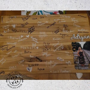 Paint Markers, Acrylic Paint Pens for Guestbook signing, white, black, silver, gold image 14