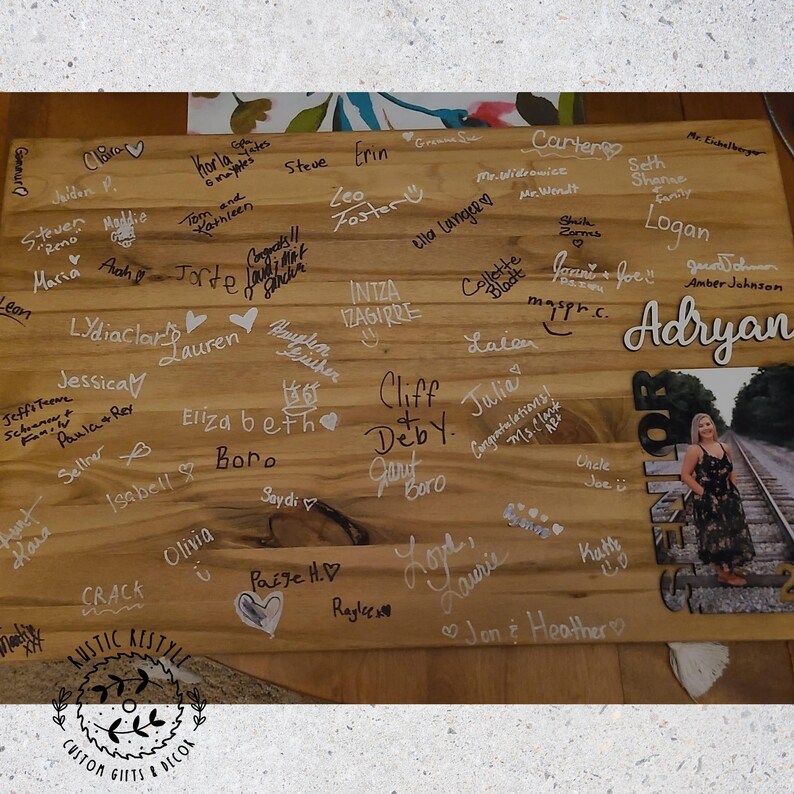 Paint Markers, Acrylic Paint Pens for Guestbook signing, white, black, silver, gold image 14