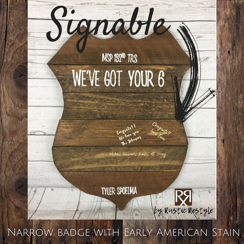 Personalized Police Officer Gifts for Retirement Promotion Etsy