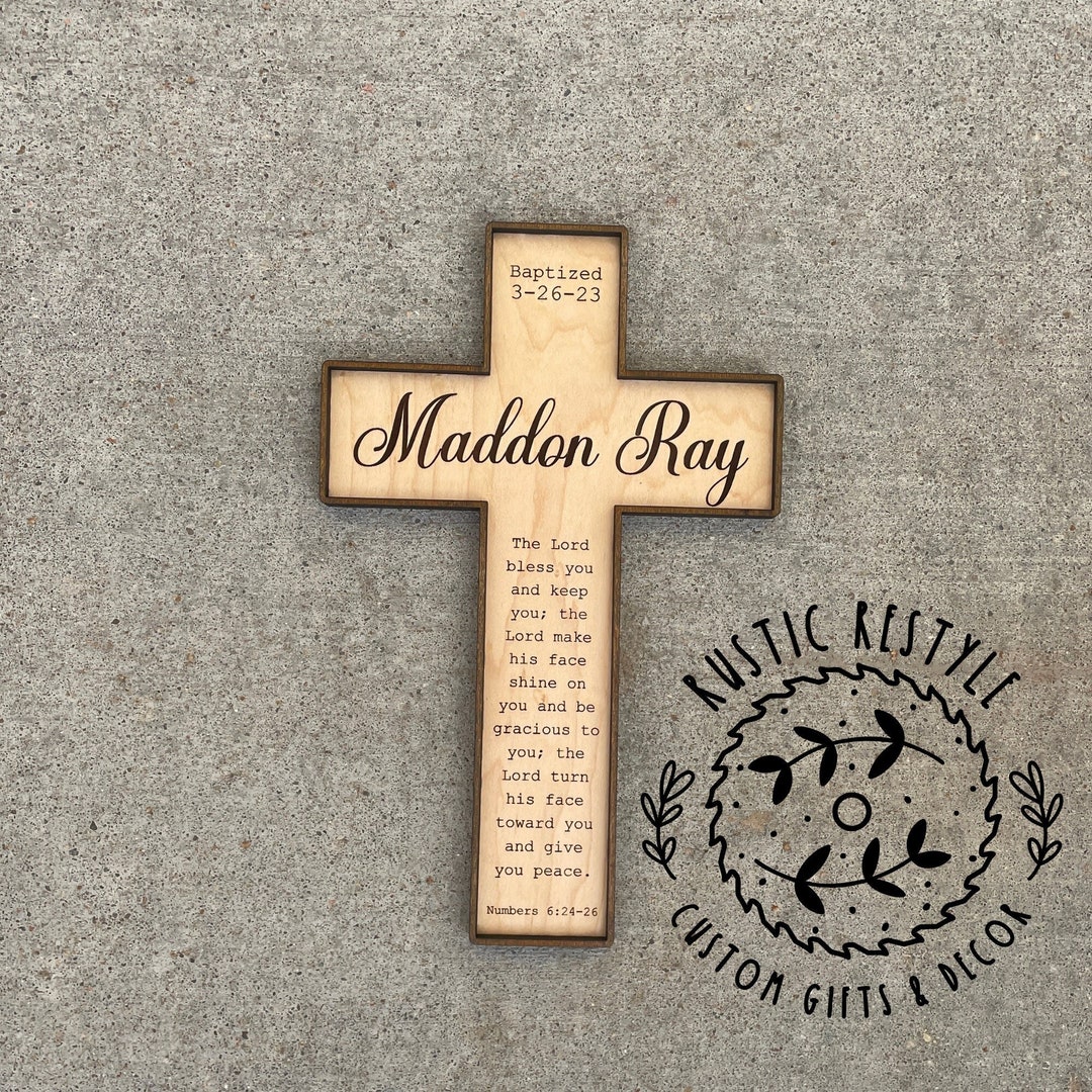 Christening Baptism Sign New Parent Baby Gift Godparent or Etsy