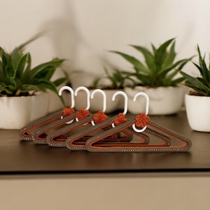 Crochet hangers, handmade, handmade crochet covered hangers, gifts for her, clothing hanger, hanger