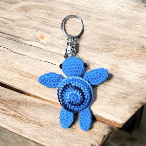 gehäkelte Meeresschildkröte Schlüsselanhänger, Amigurumi Schildkröte Schlüsselanhänger, Schildkröte Liebhaber, Schildkröte Geschenk, Amigurumi Schildkröte, Schlüsselanhänger, amigrumi, Schildkröte Zubehör