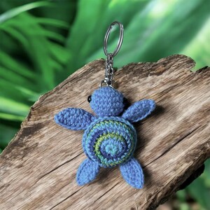 gehäkelte Meeresschildkröte Schlüsselanhänger, Amigurumi Schildkröte Schlüsselanhänger, Schildkröte Liebhaber, Schildkröte Geschenk, Amigurumi Schildkröte, Schlüsselanhänger, amigrumi, Schildkröte Zubehör