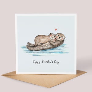 Handgemachte Muttertagskarte Otter, Muttertag, Muttertag, Muttertag, Muttertag, Muttertag, Muttertag, Muttertag, Muttertag, Muttertag, Muttertag, Muttertag