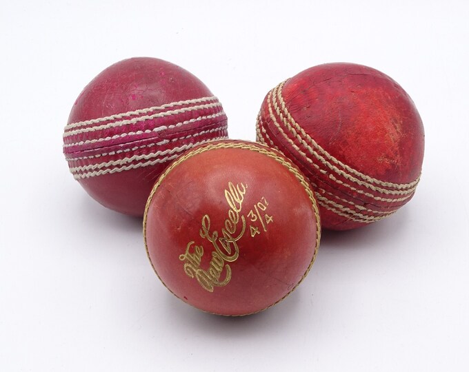 Vintage Cricket Balls the New Excella Cricket Ball Vintage Etsy