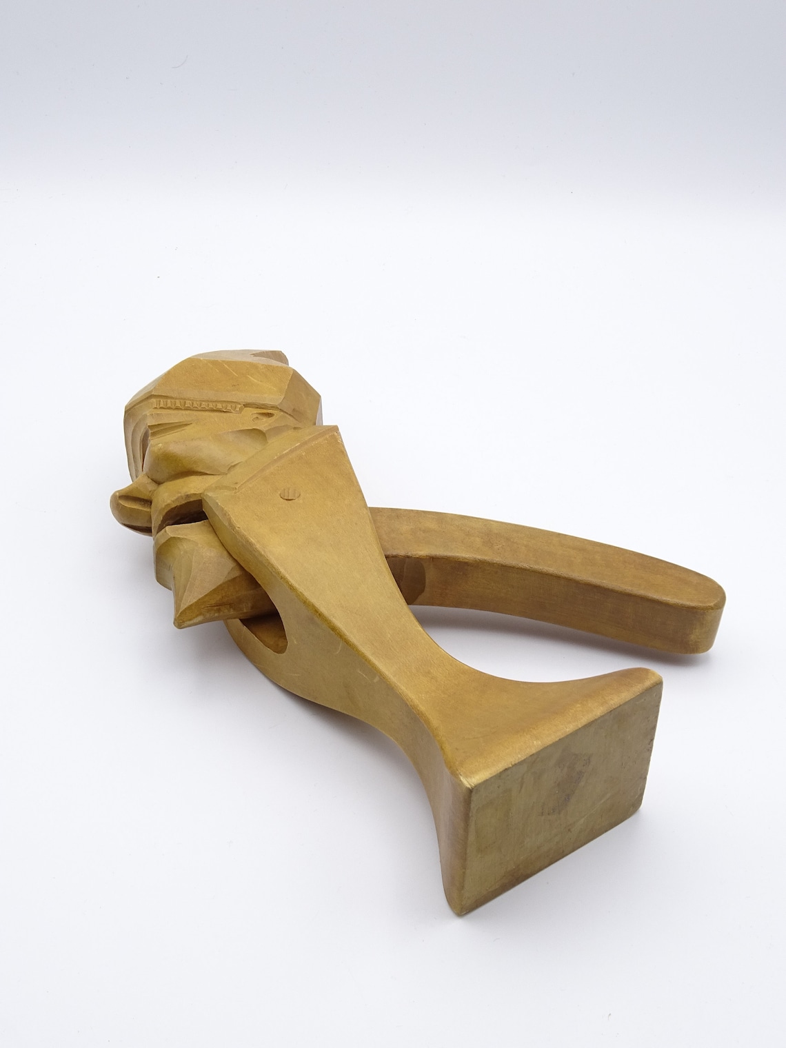 Vintage Wooden Black Forest Nutcracker Gnome Head Nutcracker Etsy