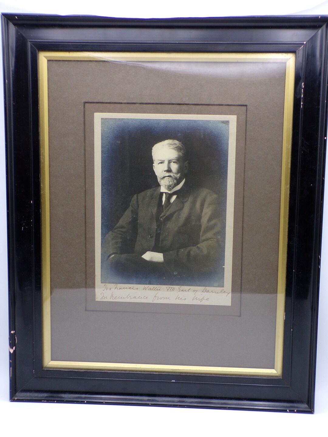 8th Earl of Darnley, Ivo Francis Walter Bligh 18591927 Framed