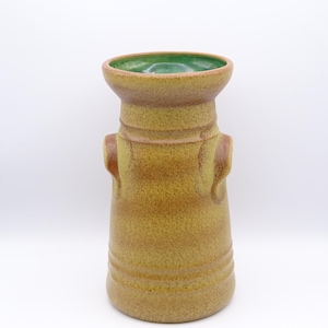 Vaso in ceramica Uebelacker Germania 533/25, vaso anni &#39;70, ceramiche decorative vintage, ceramiche della Germania occidentale