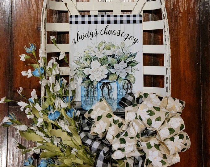 Tobacco Basket Tobacco Basket Door Hanger Tobacco Basket Etsy