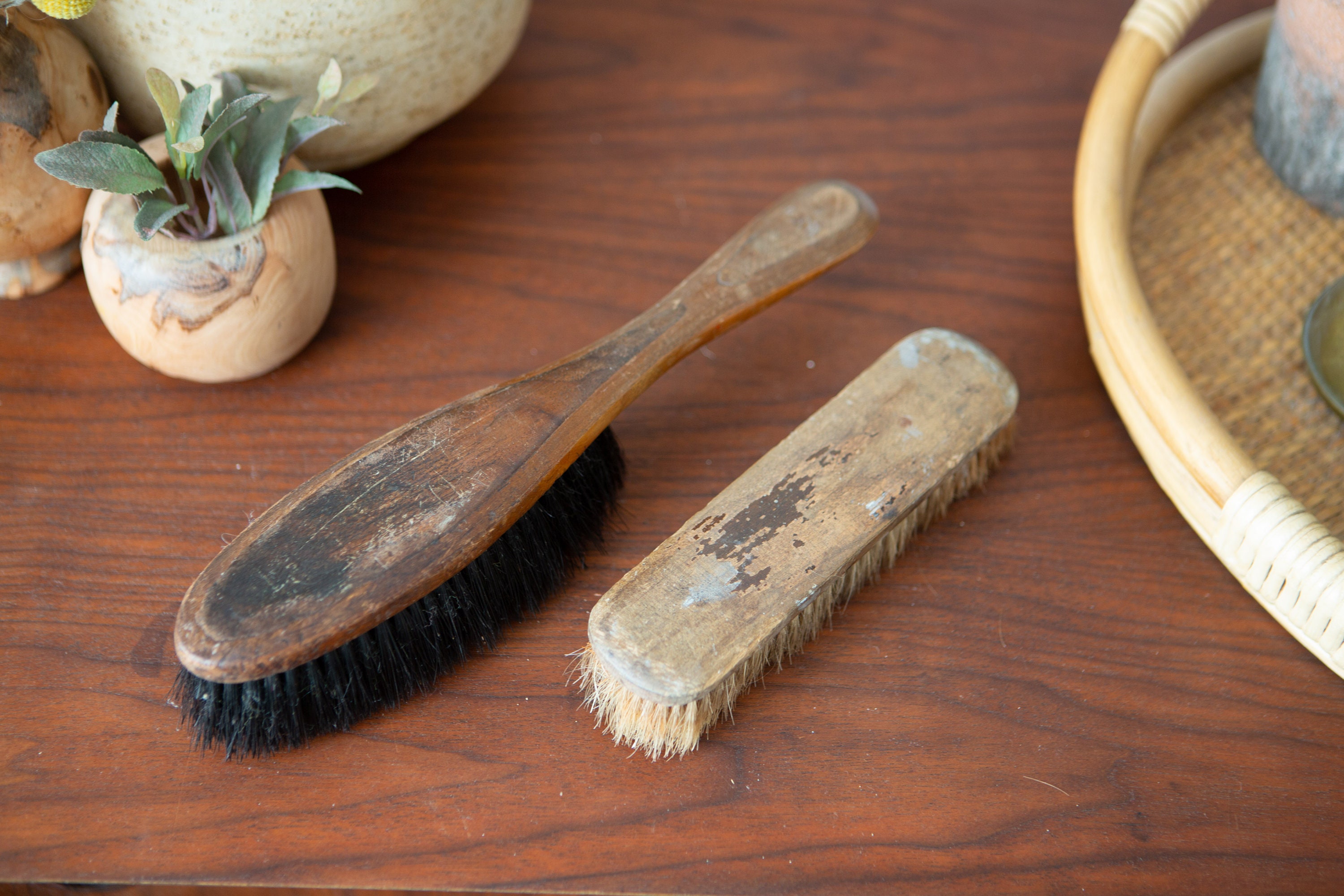 shoe brush decor