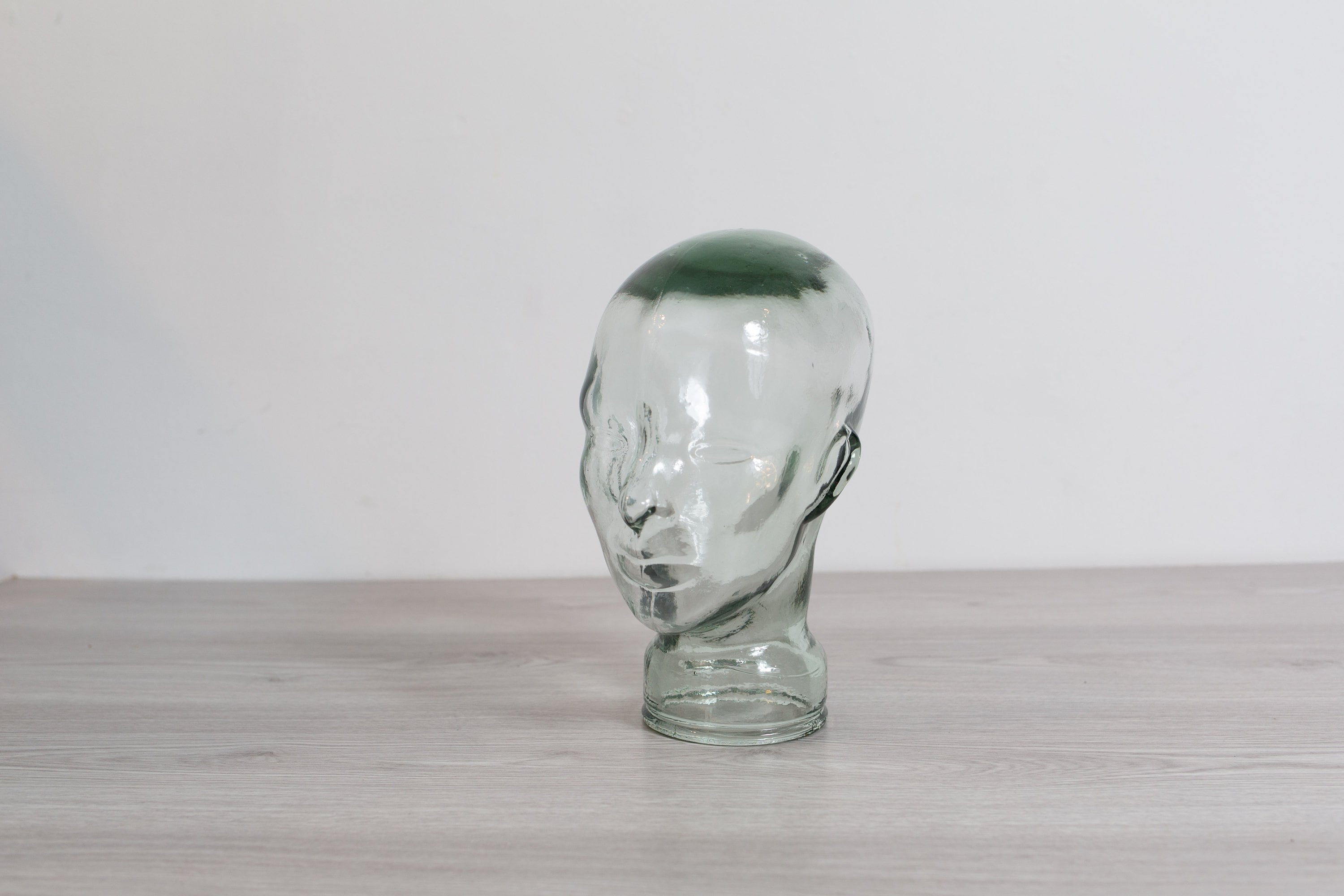 Unisex Glass Mannequin Head