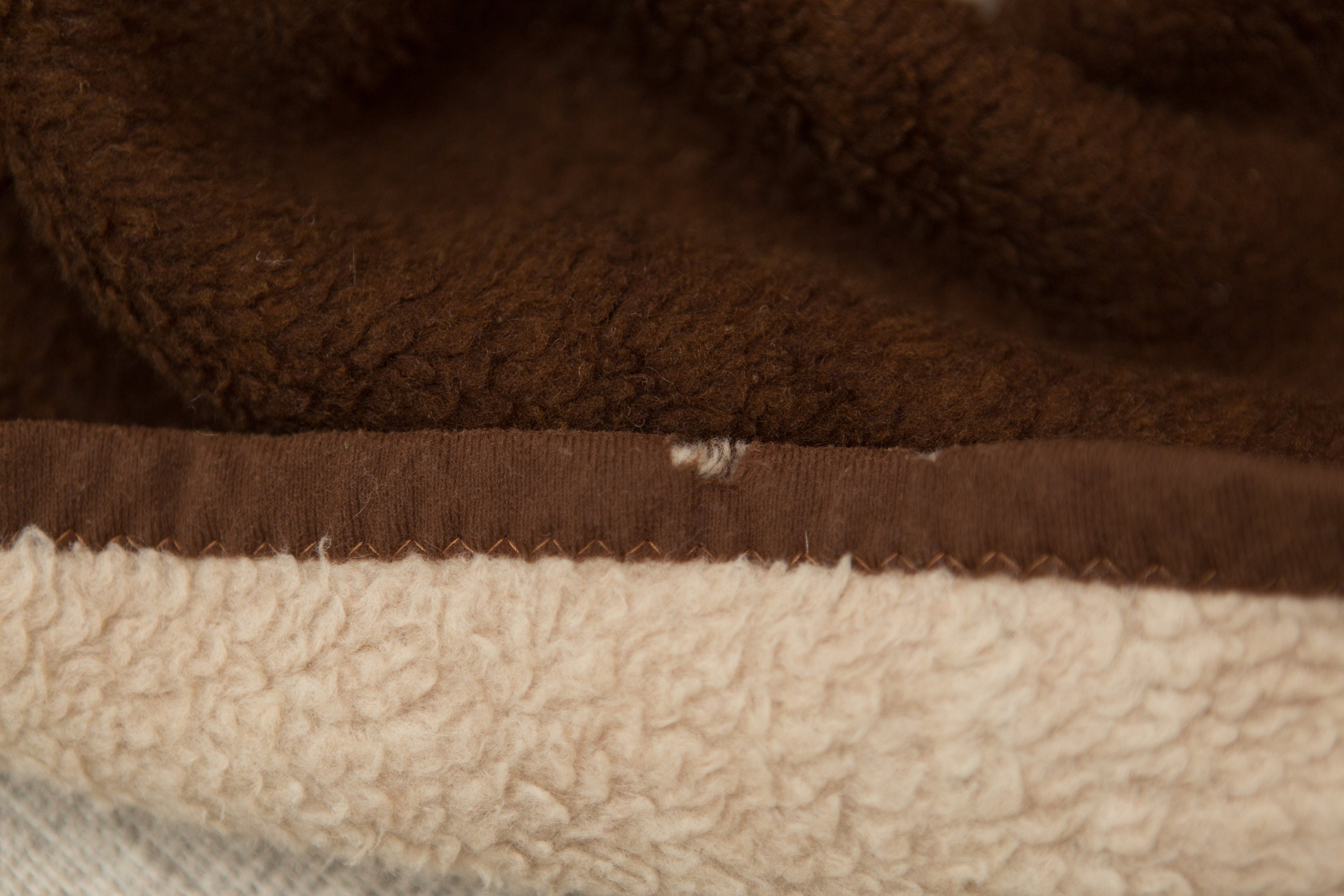 Vintage Duck Hunt Blanket Large Queen Size Brown Acrylic Flying Geese