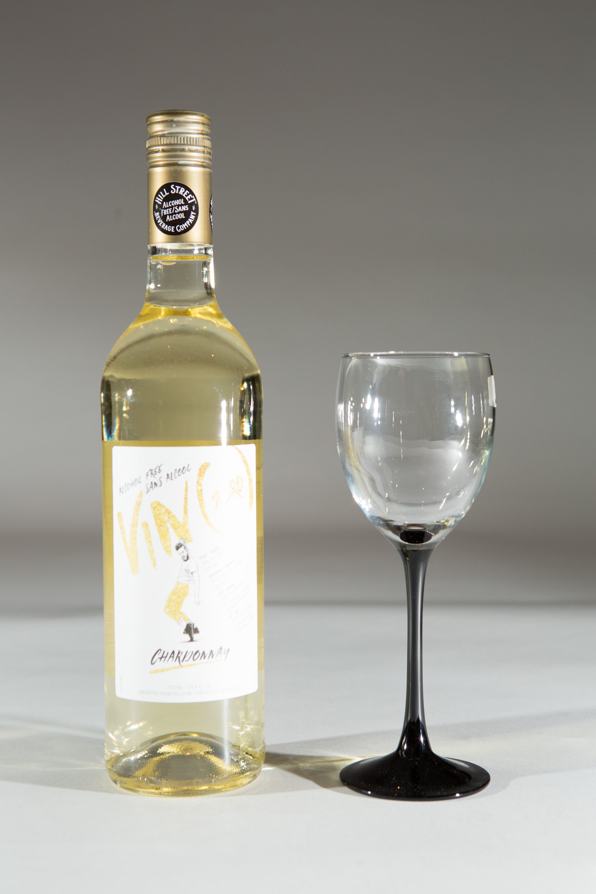 vintage 1980 wine glass