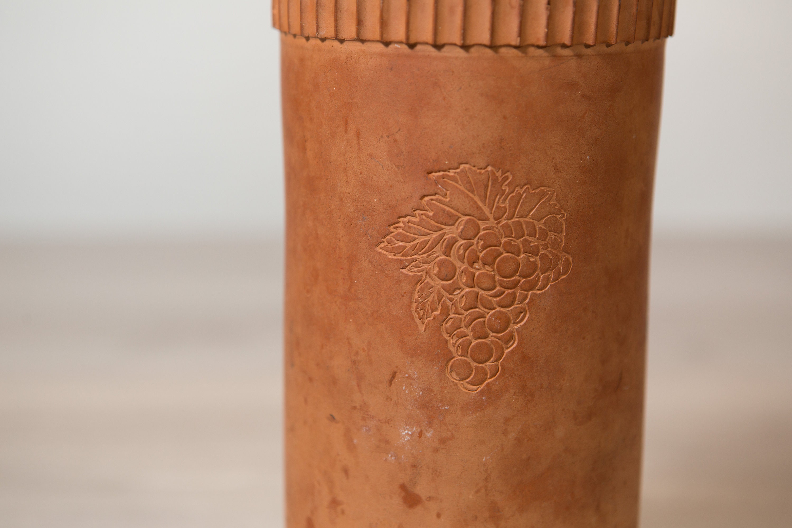 Vintage Wine Cooler Terra Cotta Clay Pot Wine Chiller Tuscany