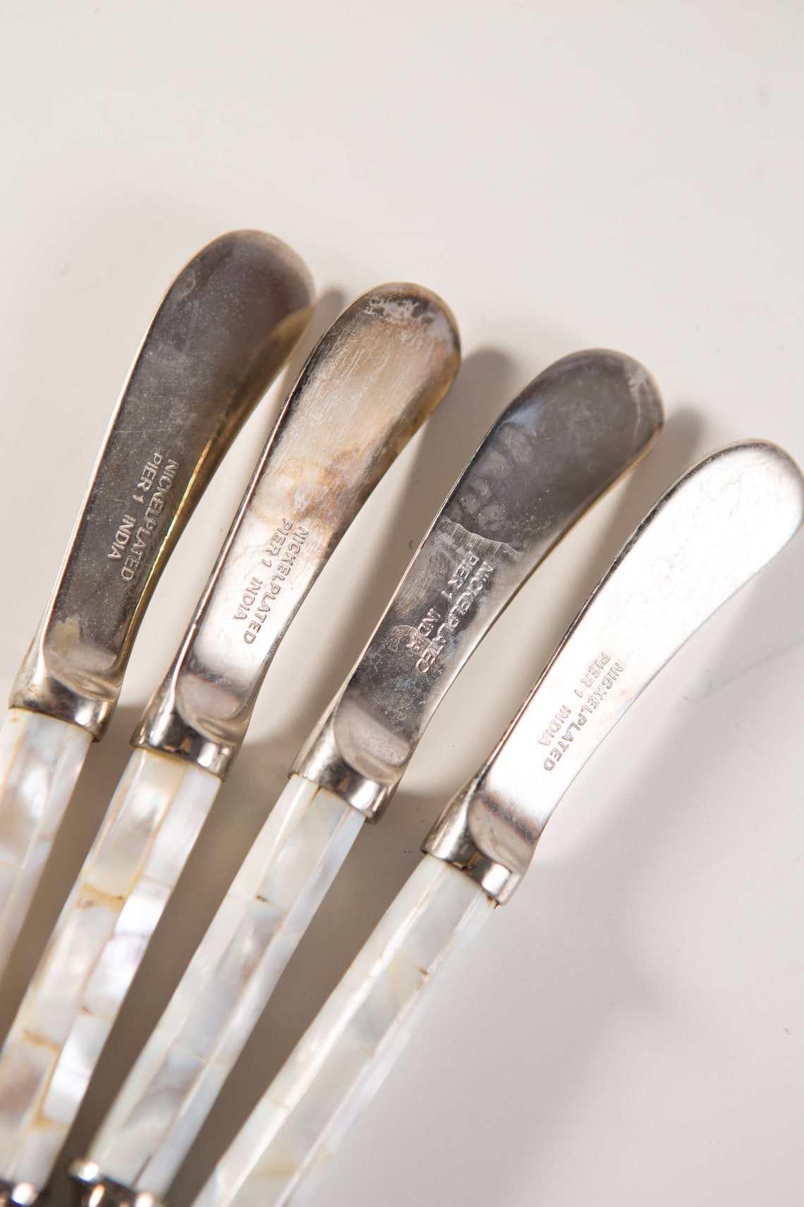 4-teilige Silber vergoldet Butter Messer Set Pier ein | Etsy