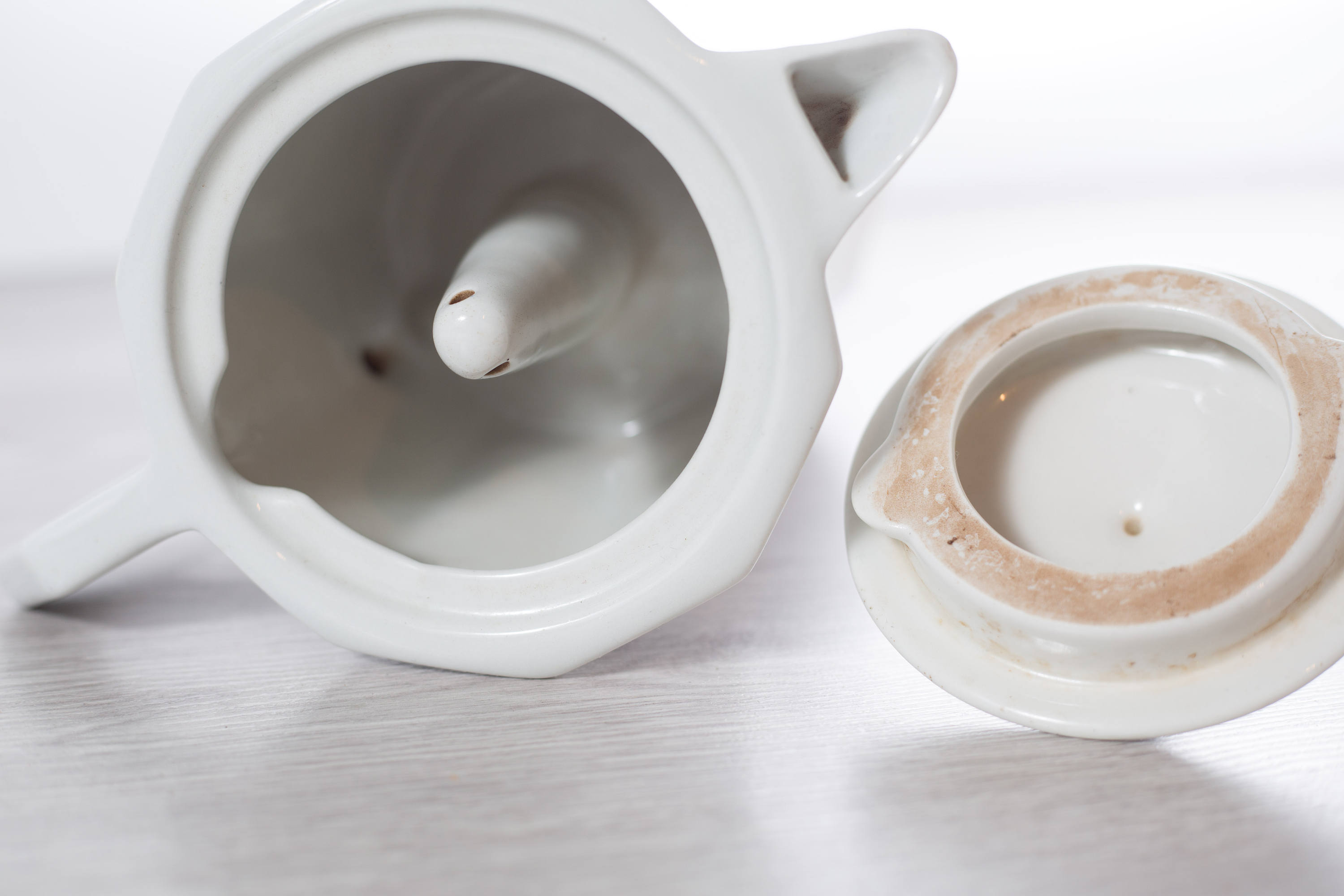 Vintage Ceramic Espresso Maker by Gemelli / Granny Print Stovetop