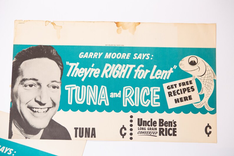 Vintage Uncle Ben's Long Grain Converted Rice Advert - Etsy