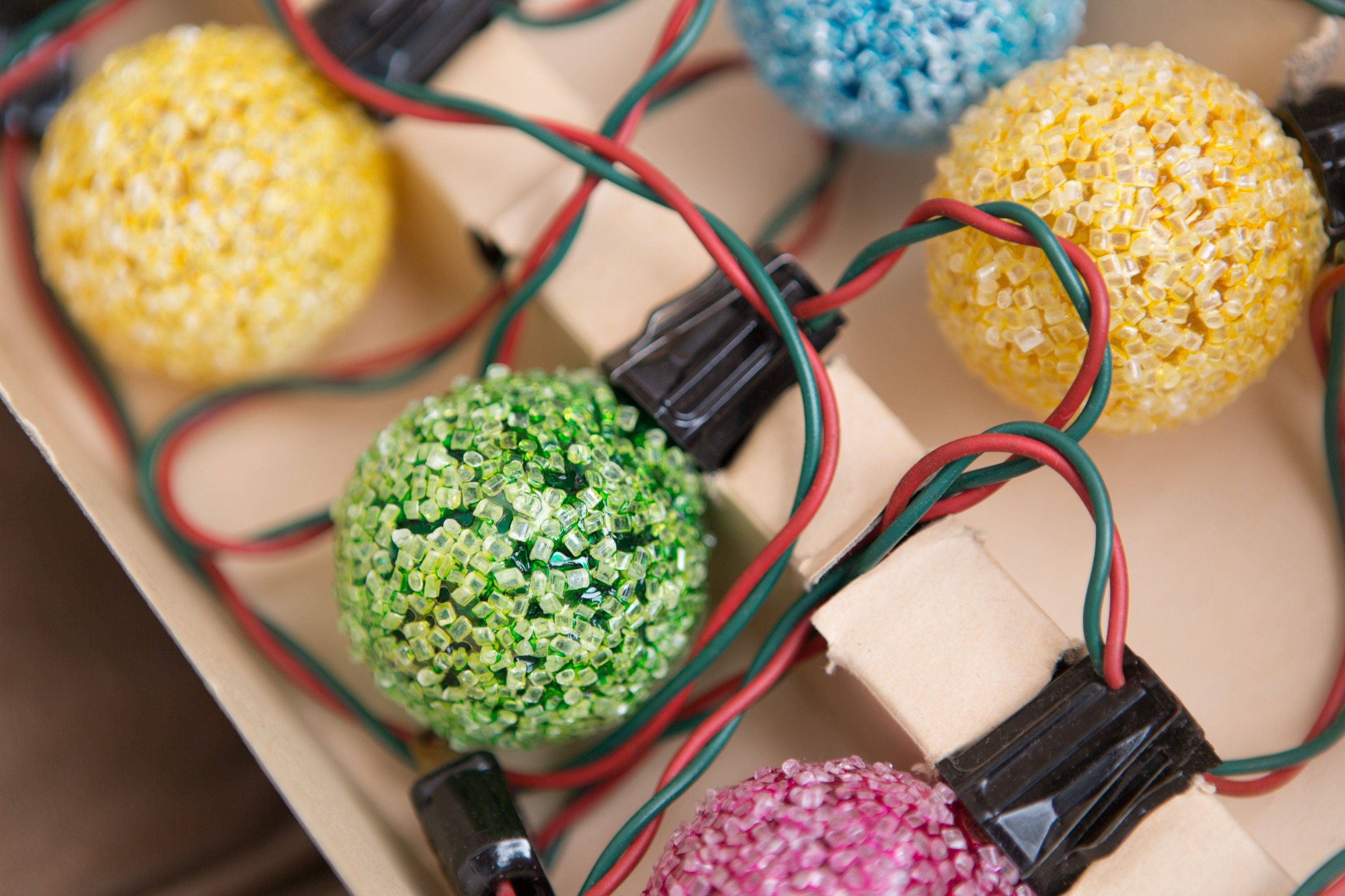 Timco Frosted Lites Vintage Christmas Tree Light Bulb Strong with