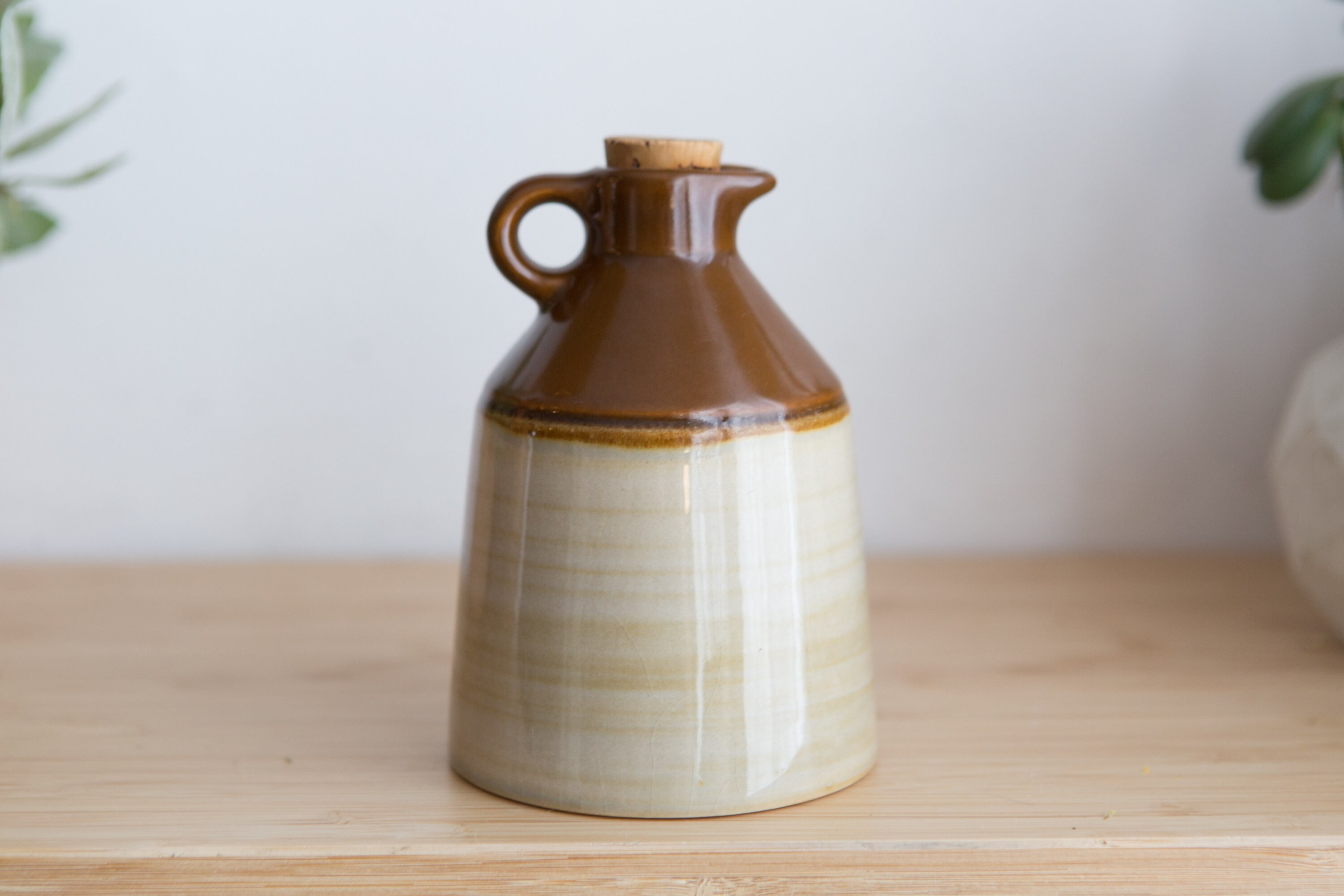 Le Crouchon du Quebec Maple Syrup Jug Made in Canada Beauceware