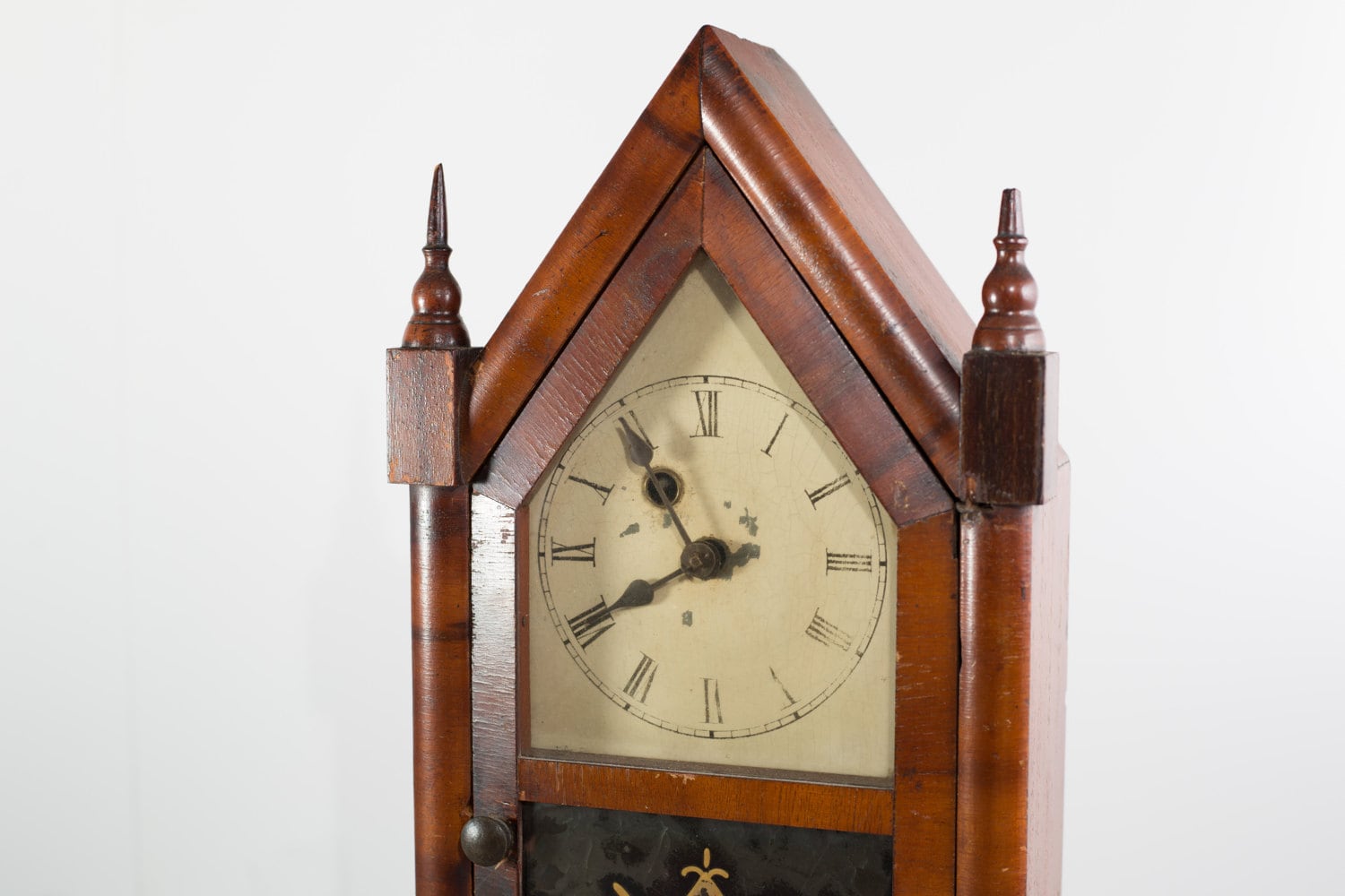 Waterbury Clock Company Steeple Clock / Eight Day and Thirty Hour Brass Clock Time Pieces and