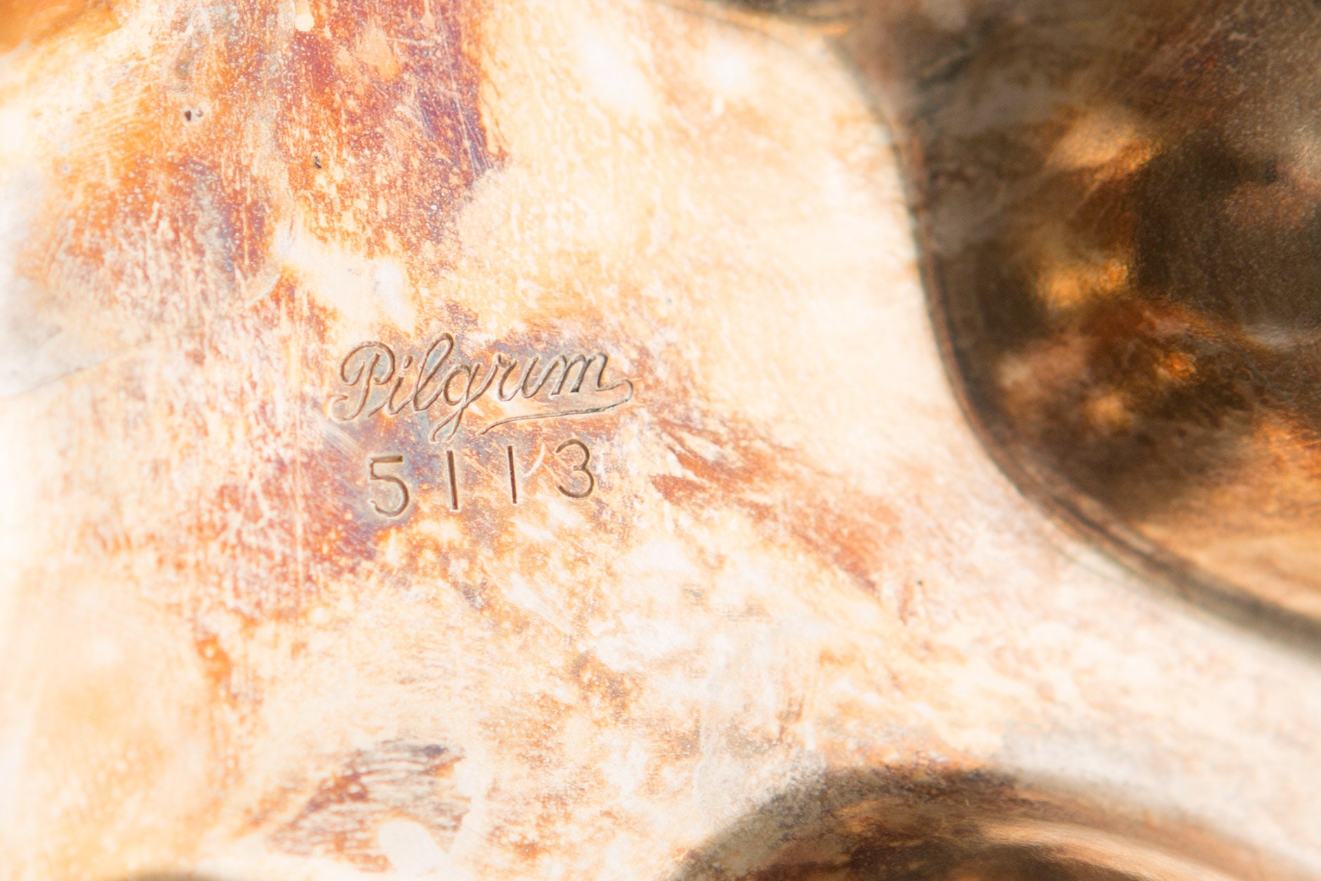 Vintage Silver Plated Trays - Shell Shaped Pilgrim Platter and WM