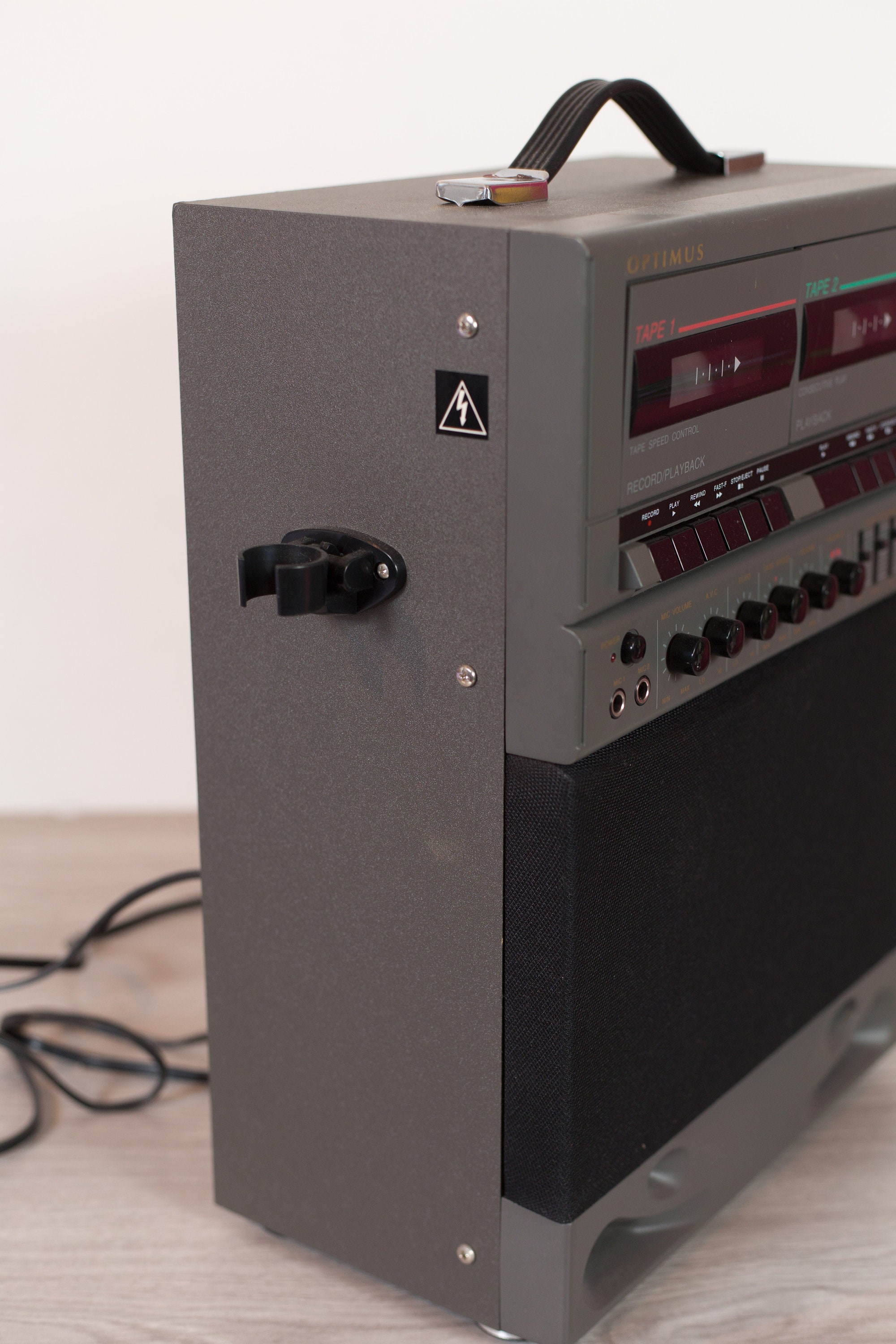 Karaoke Machine Optimus Tape Playback and Recorder