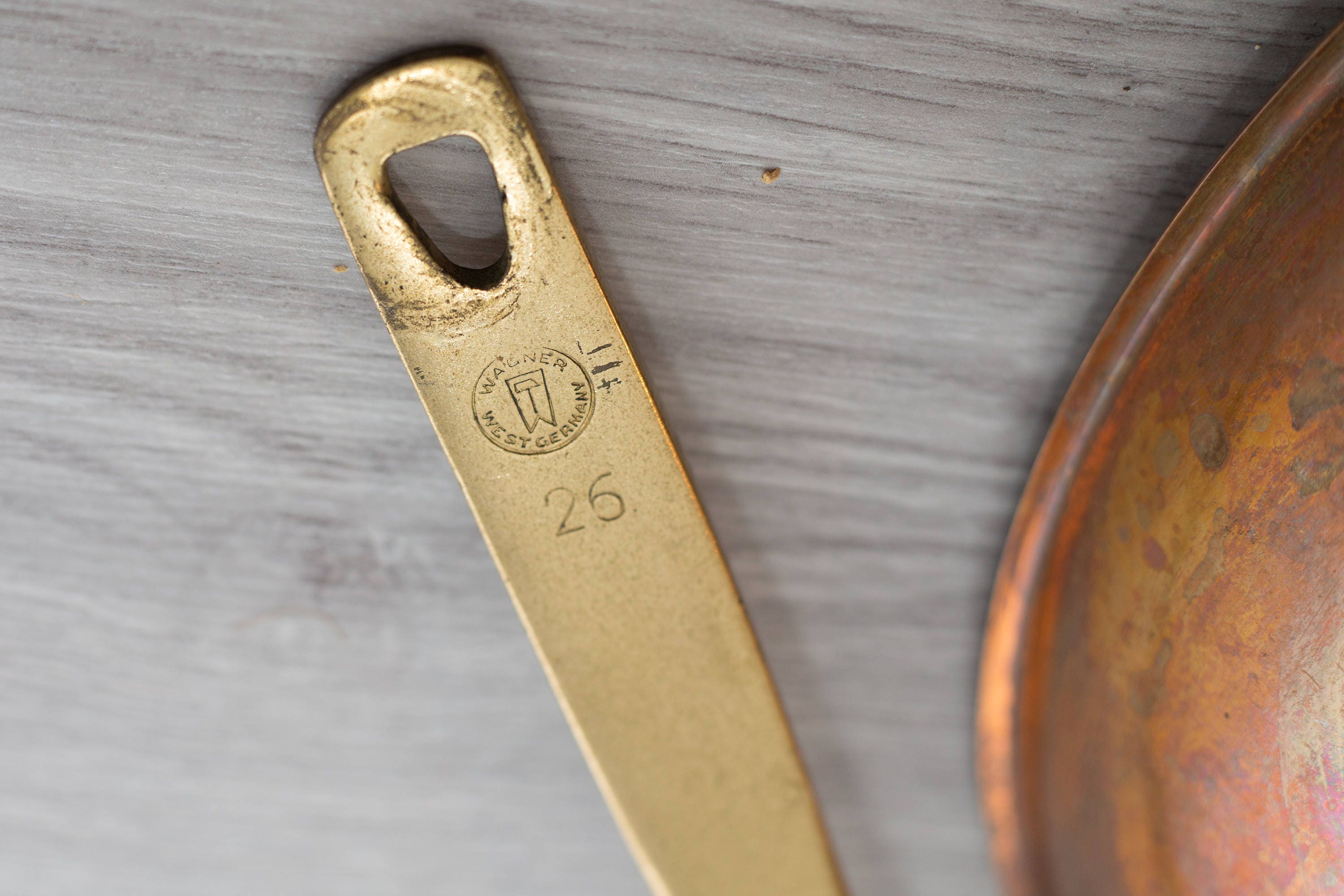 Vintage Copper Pans / Wagner West Germany Copper Cooking Pans with