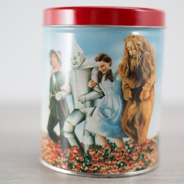 The Wizard of Oz Collectible Tin Canister / Dorothy / Somewhere Over the Rainbow