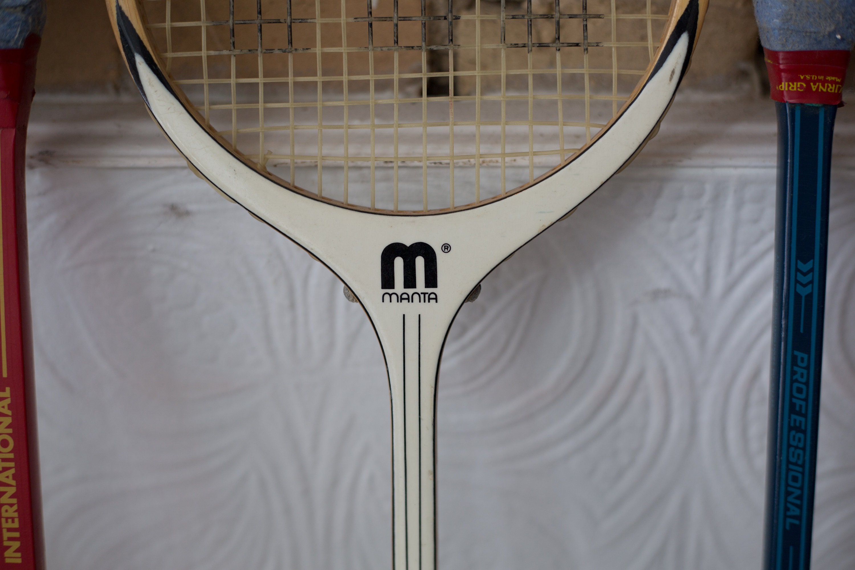 Vintage Wood Squash Racquets Set of 7 Wooden Rackets Retro Sports