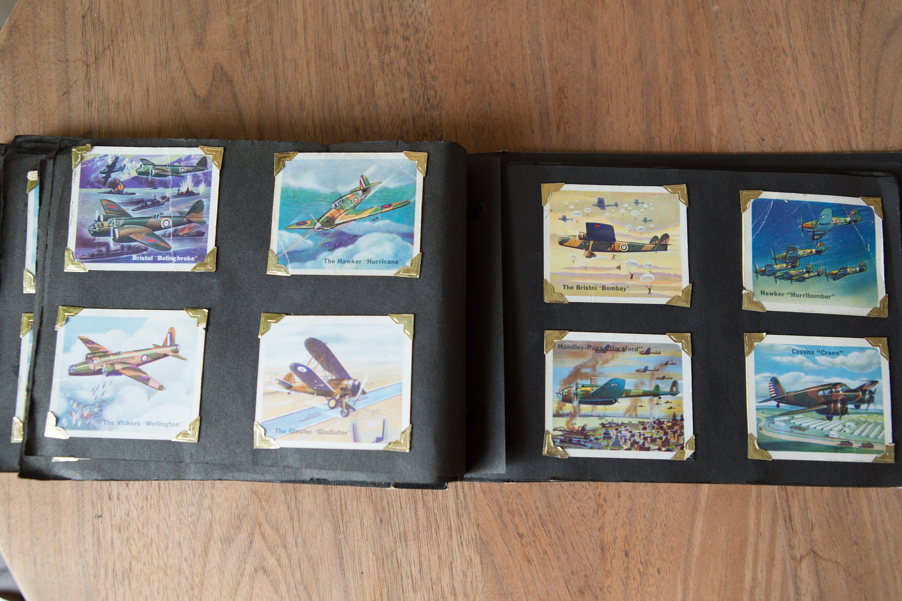 Airplane Trading Cards - Vintage 1930's Colour Prints of Airplanes ...