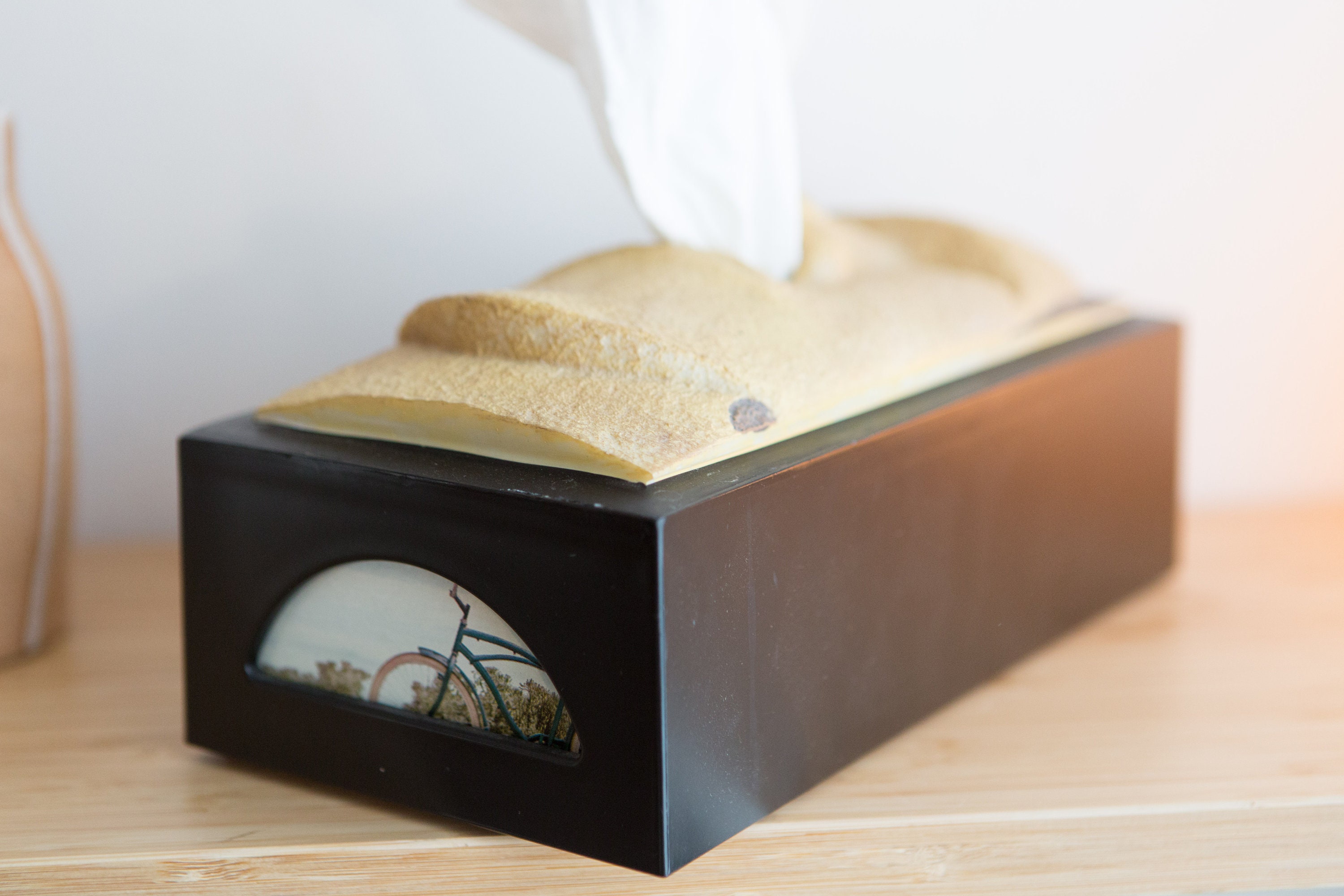 Easter Island Moai Tissue Box Cover Tiki Head Kleenex Box With