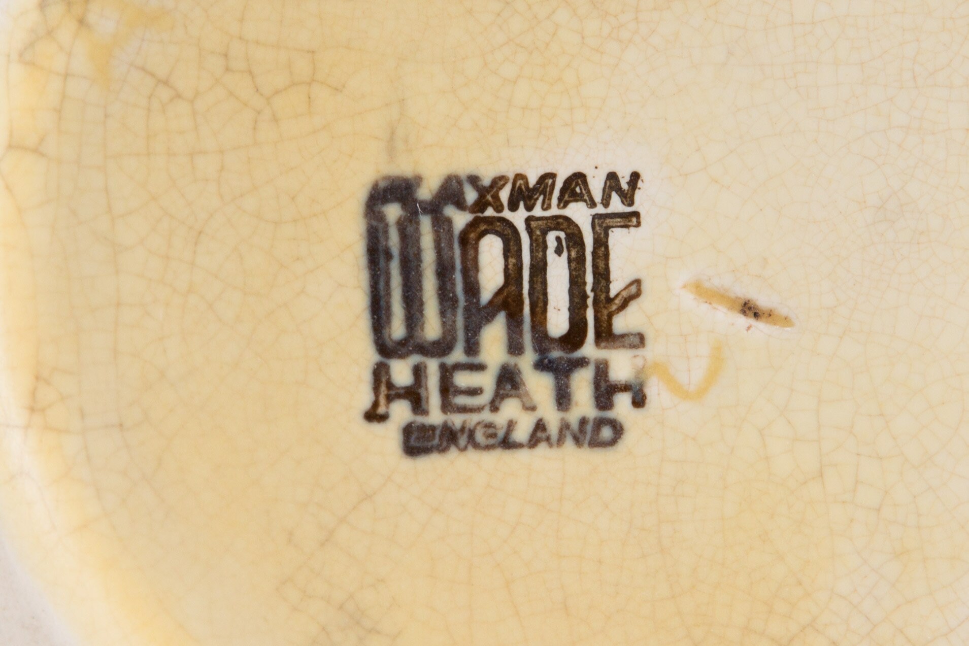 Antique Ceramic Pitcher Flaxman Wade Heath England Jug Art Deco