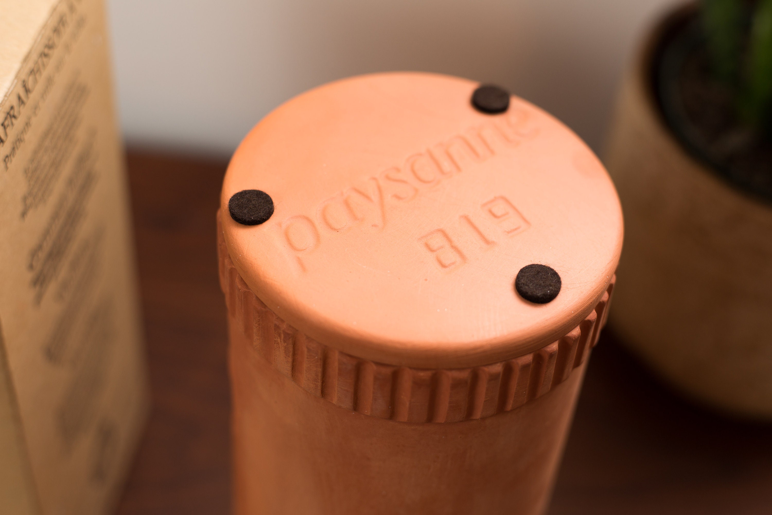 Vintage Wine Cooler Blue Mountain Pottery Canada Terra Cotta Clay