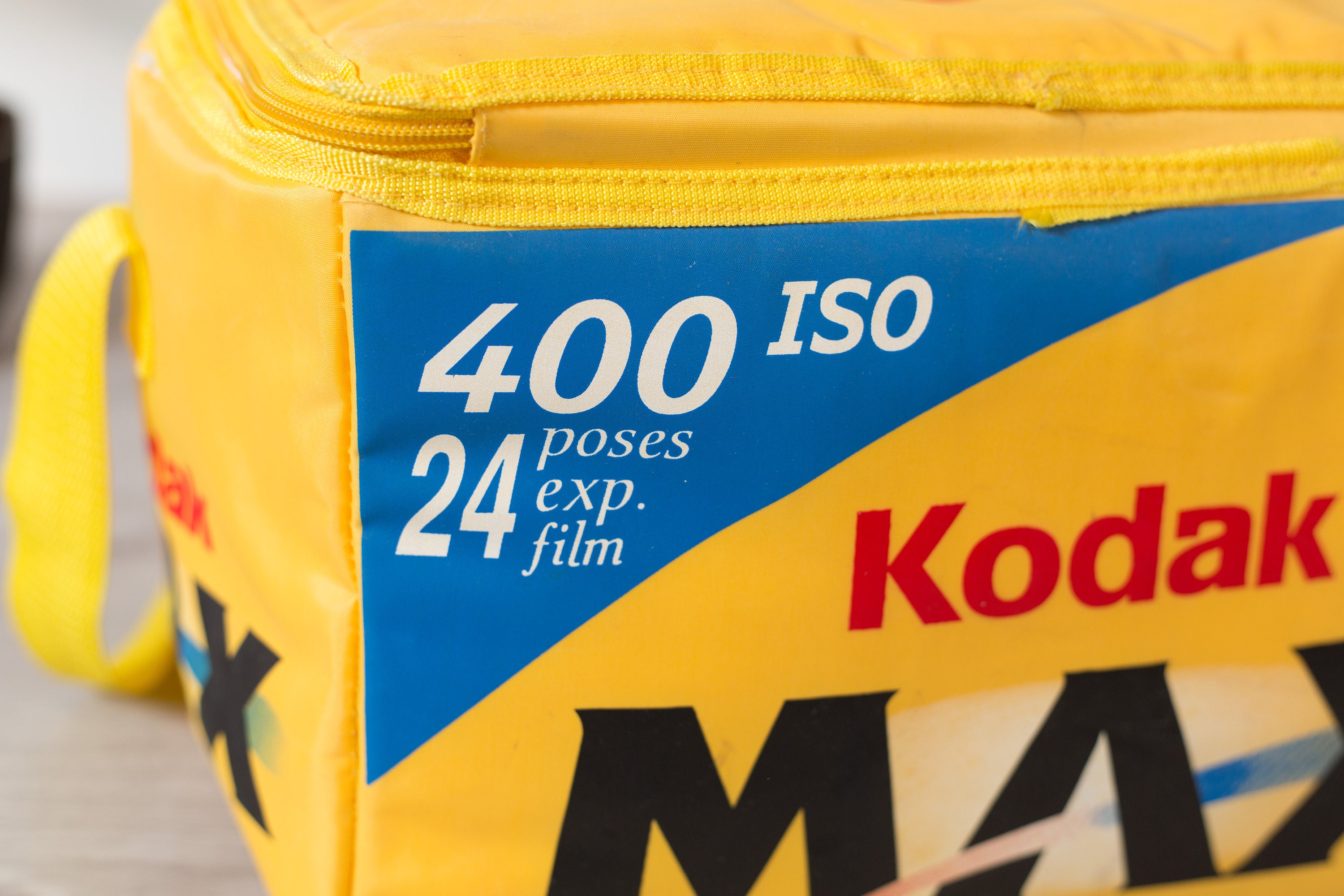Vintage Kodak Camera Bag - Polyester Kodak Max 35MM 24 ...