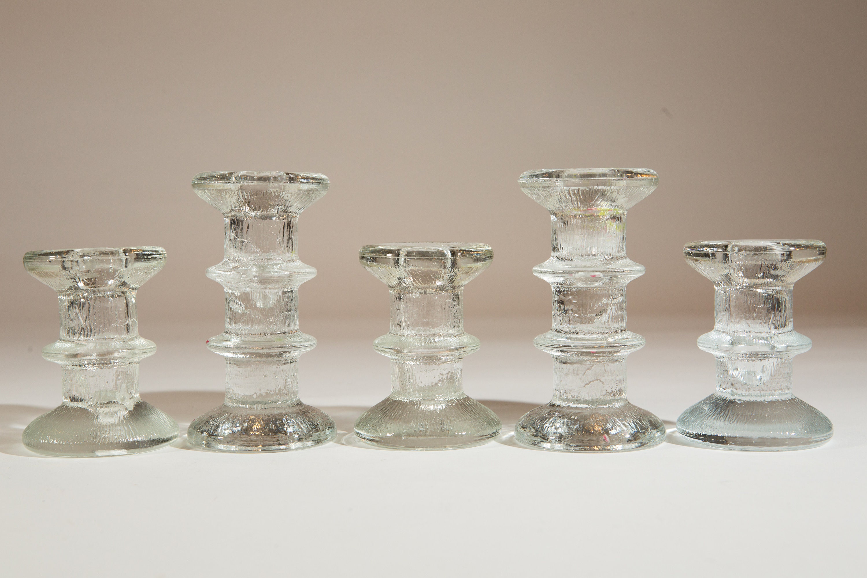 Set of 5 Vintage MidCentury Modern Finnish Festivo Style Icicle