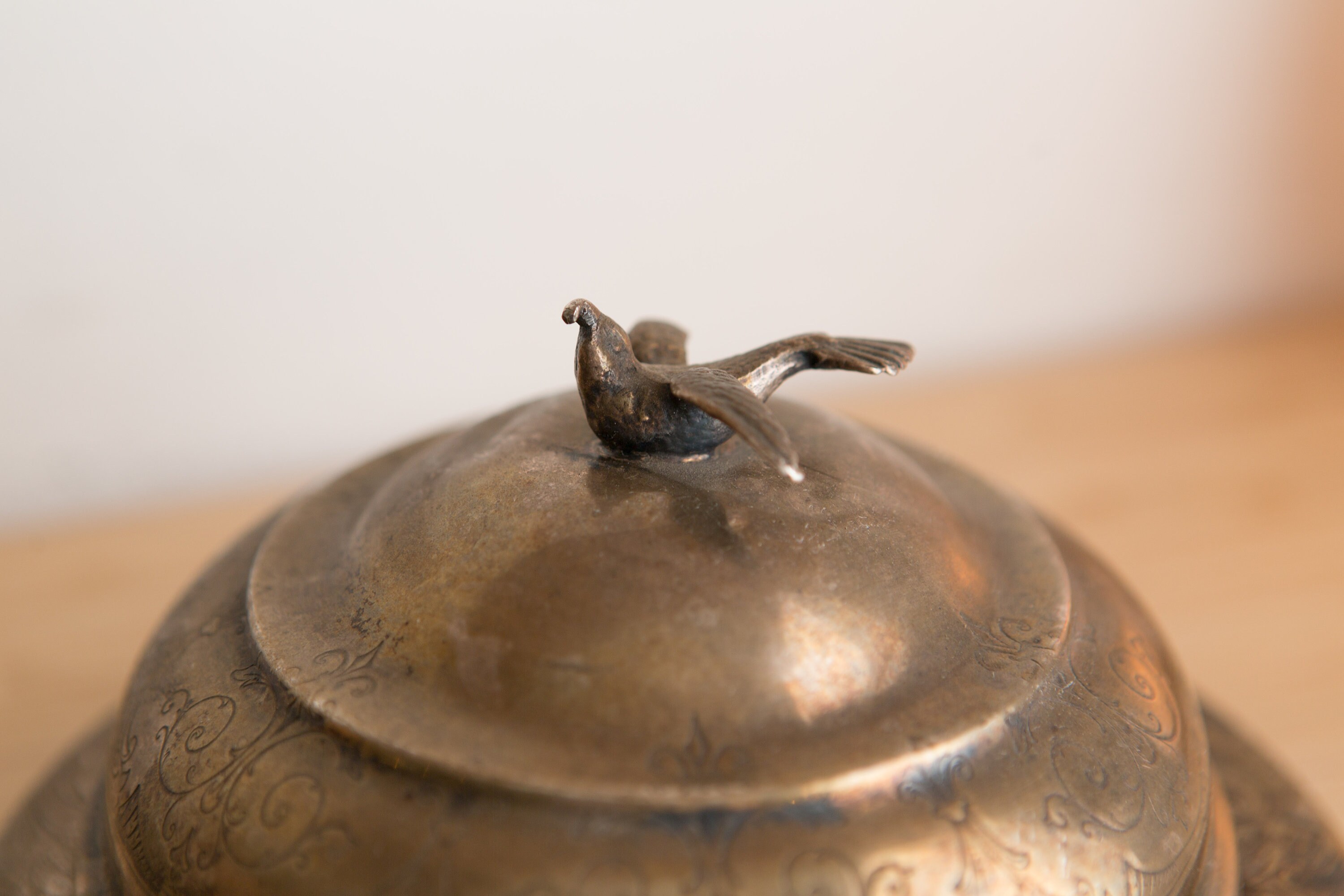 Vintage Silver Plated Trays - Shell Shaped Pilgrim Platter and WM