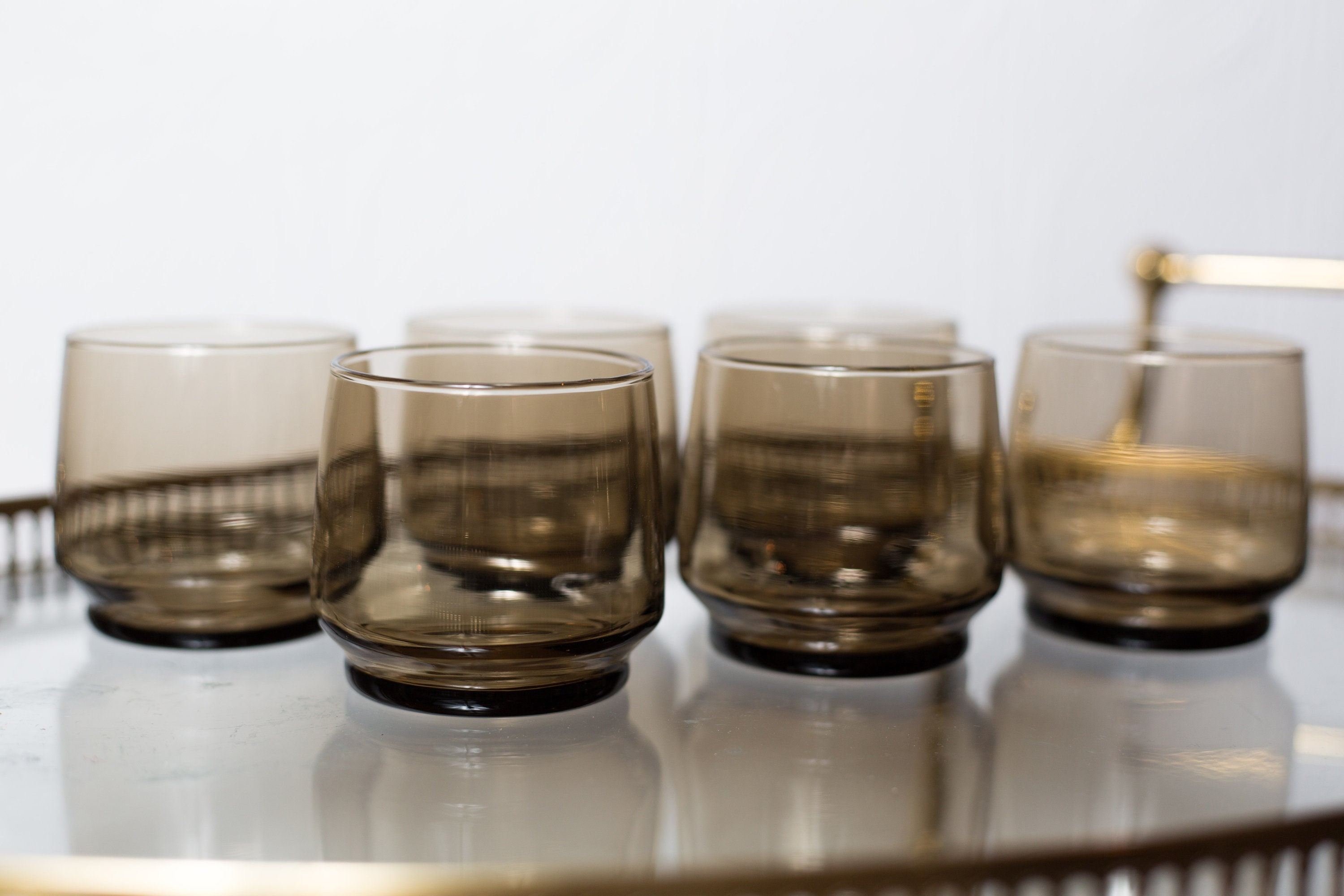 boho drinking glasses