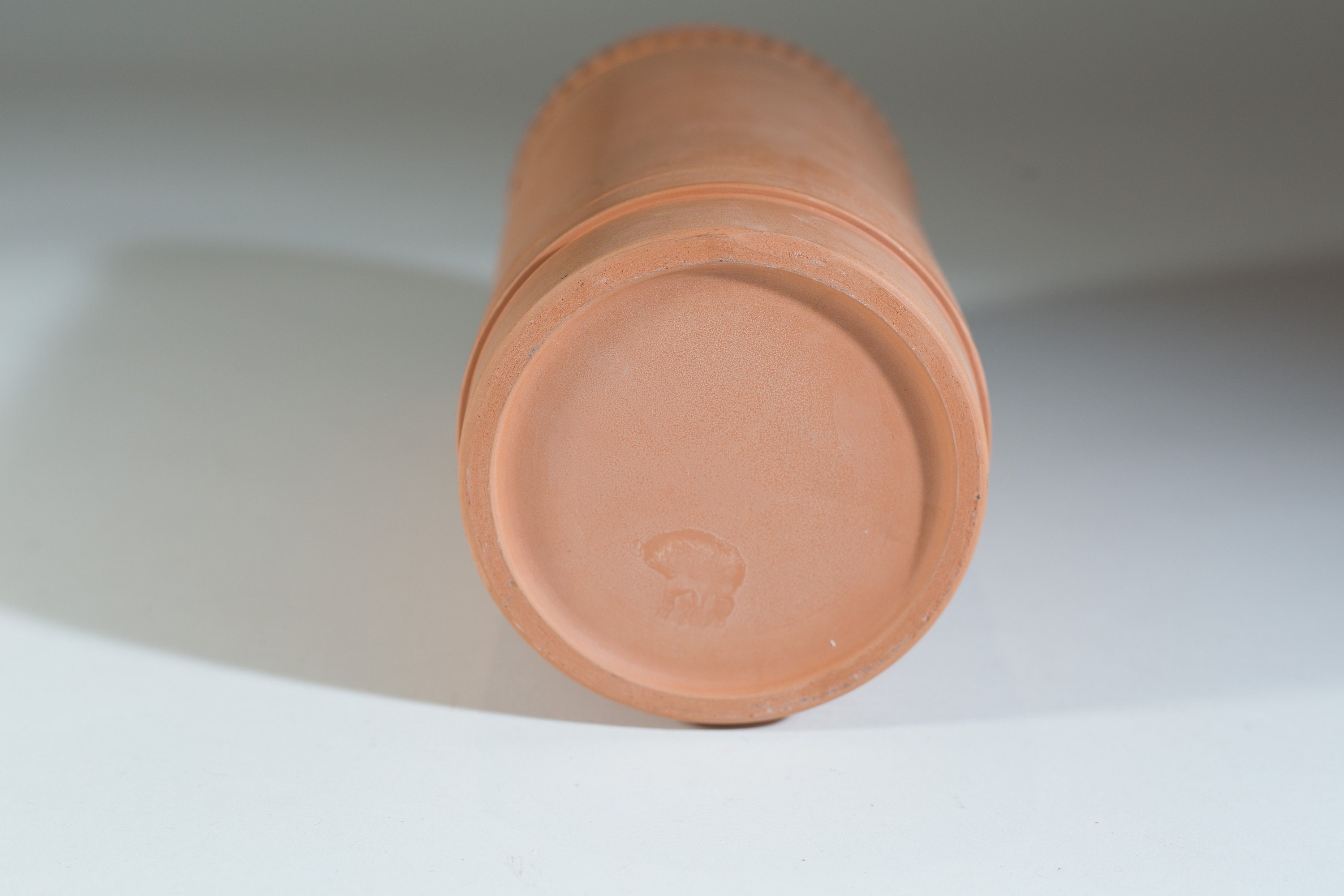 Vintage Wine Cooler Terra Cotta Clay Lidded Pot Wine Chiller