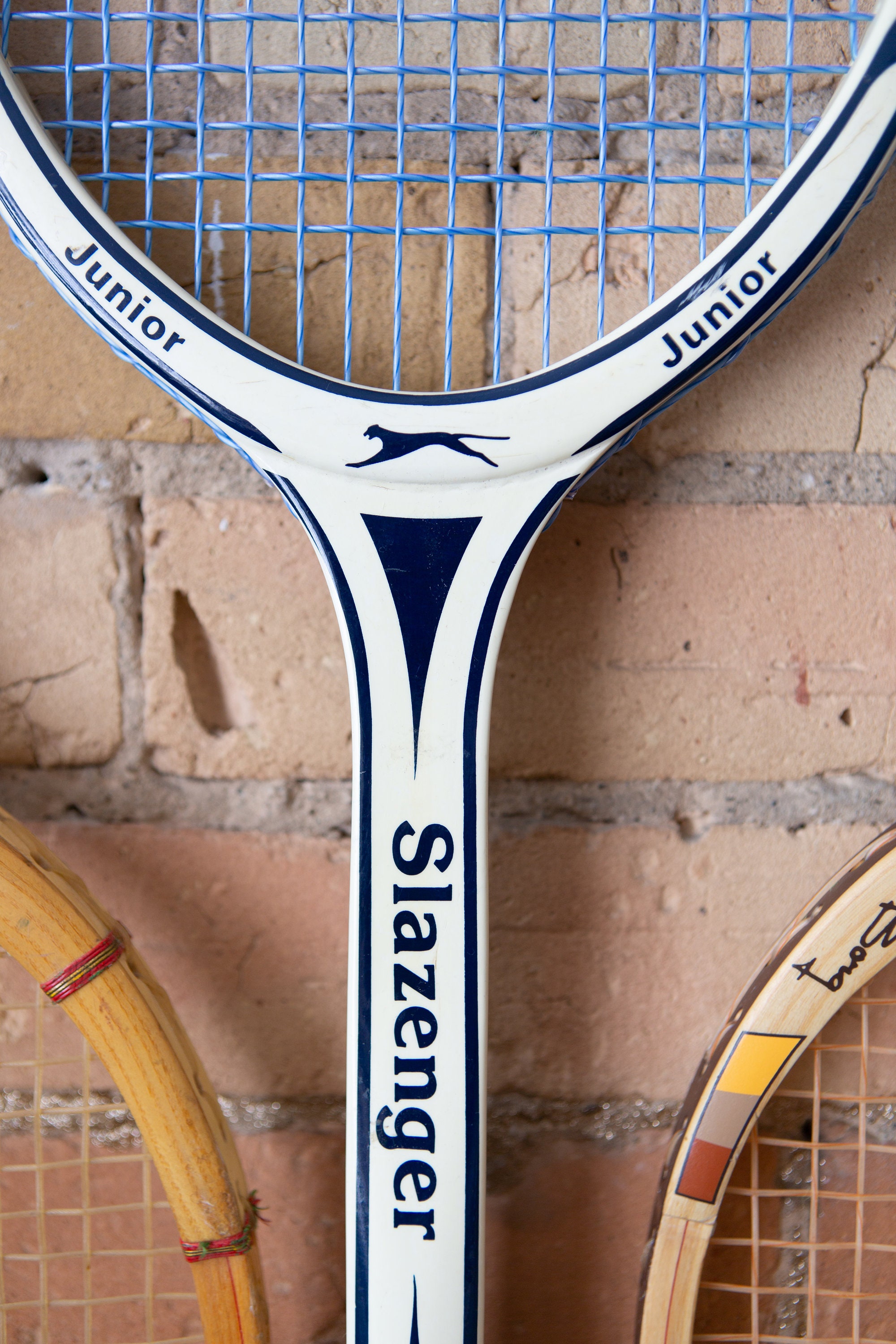 Vintage Wood Tennis Racquets Set of 5 Wooden Rackets Retro Sports