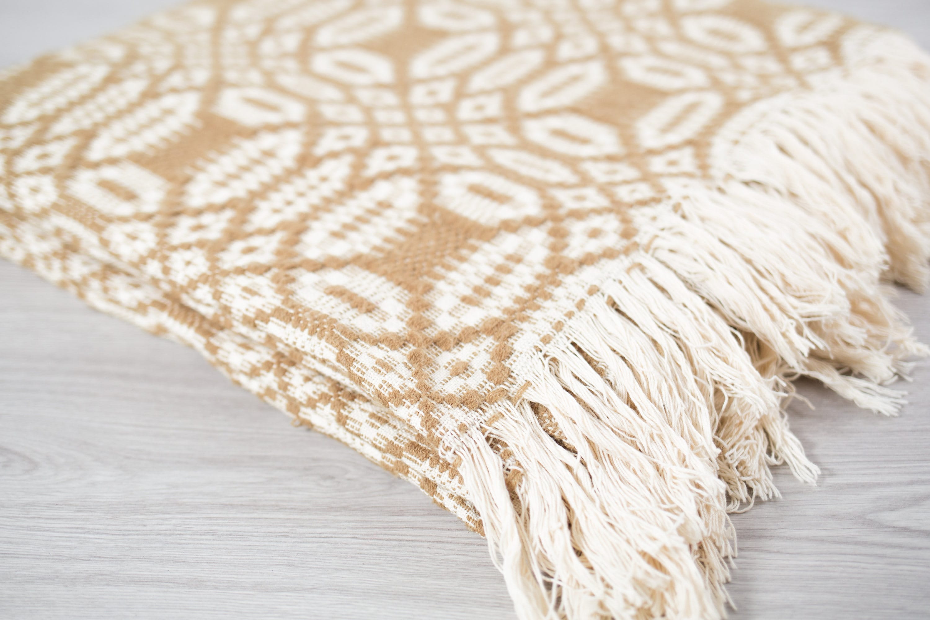 Vintage Wool Blanket / Brook Woolen Mill of Simcoe, Ontario, Canada