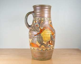 Charlotte Rhead Arabesque Vase - Vintage / Antique Art Deco Ceramic Vase