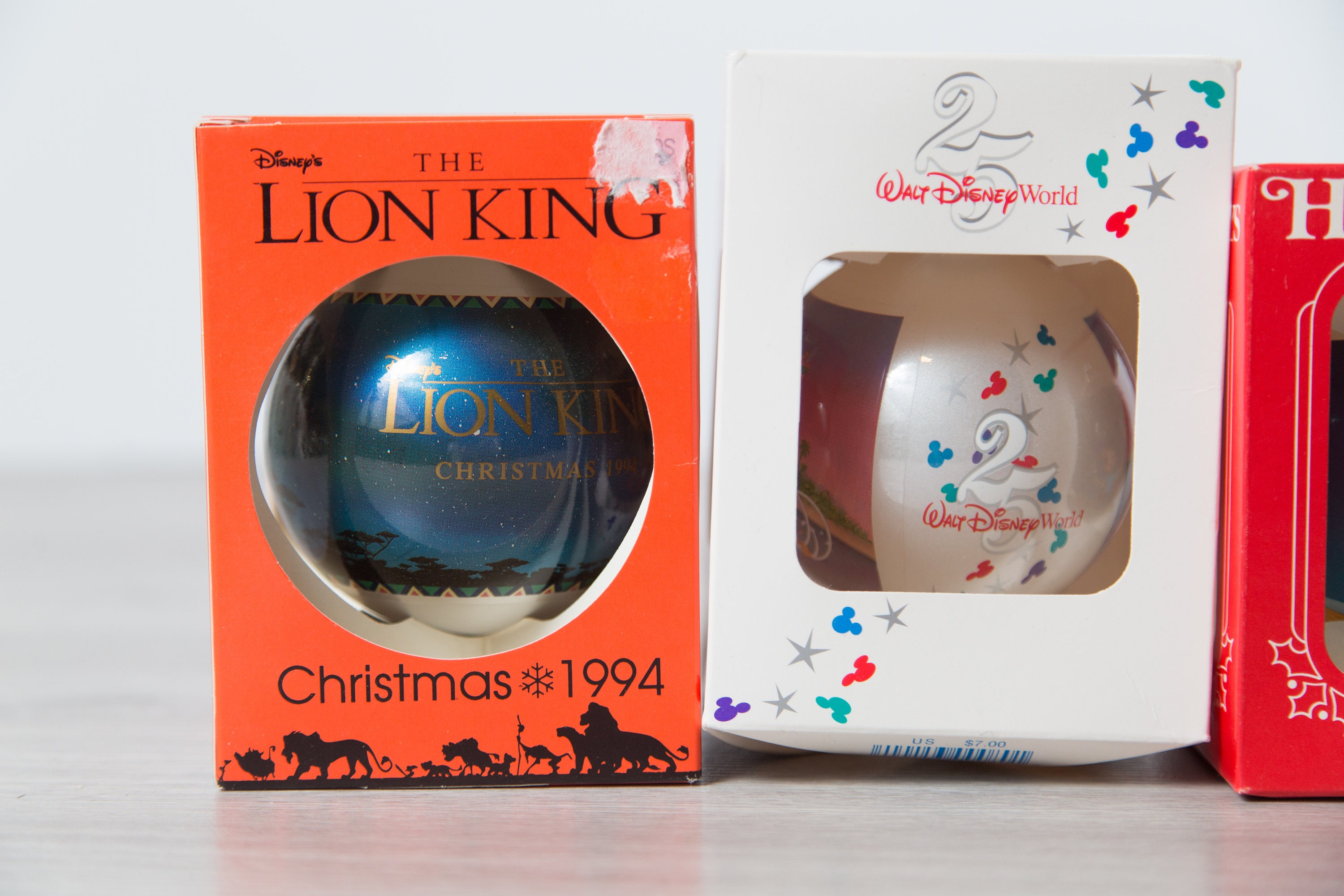 Disney Christmas Bulbs 