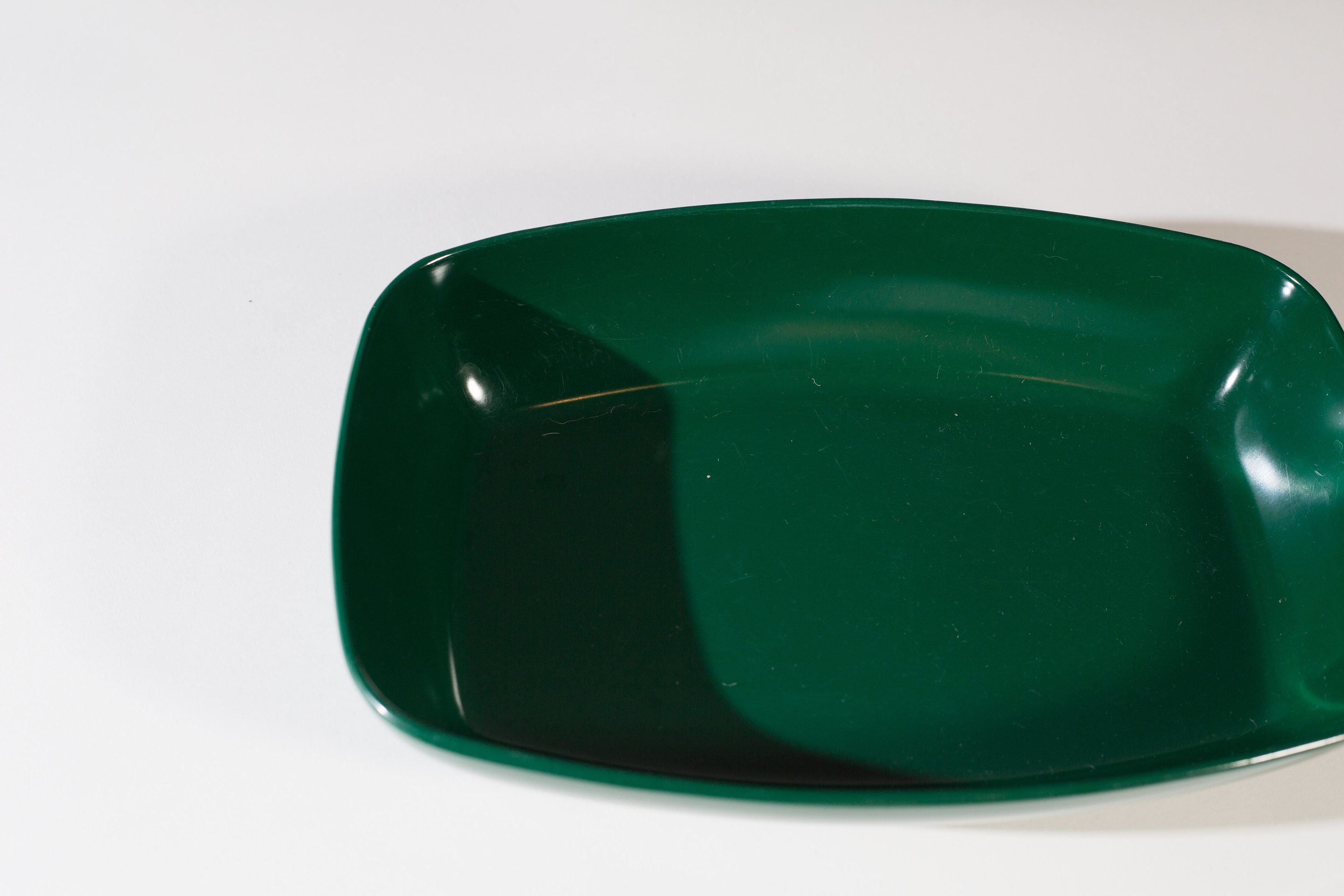 Green Malamine Cups, Saucers Bowls Set of Melmac EverMaid De Luxe