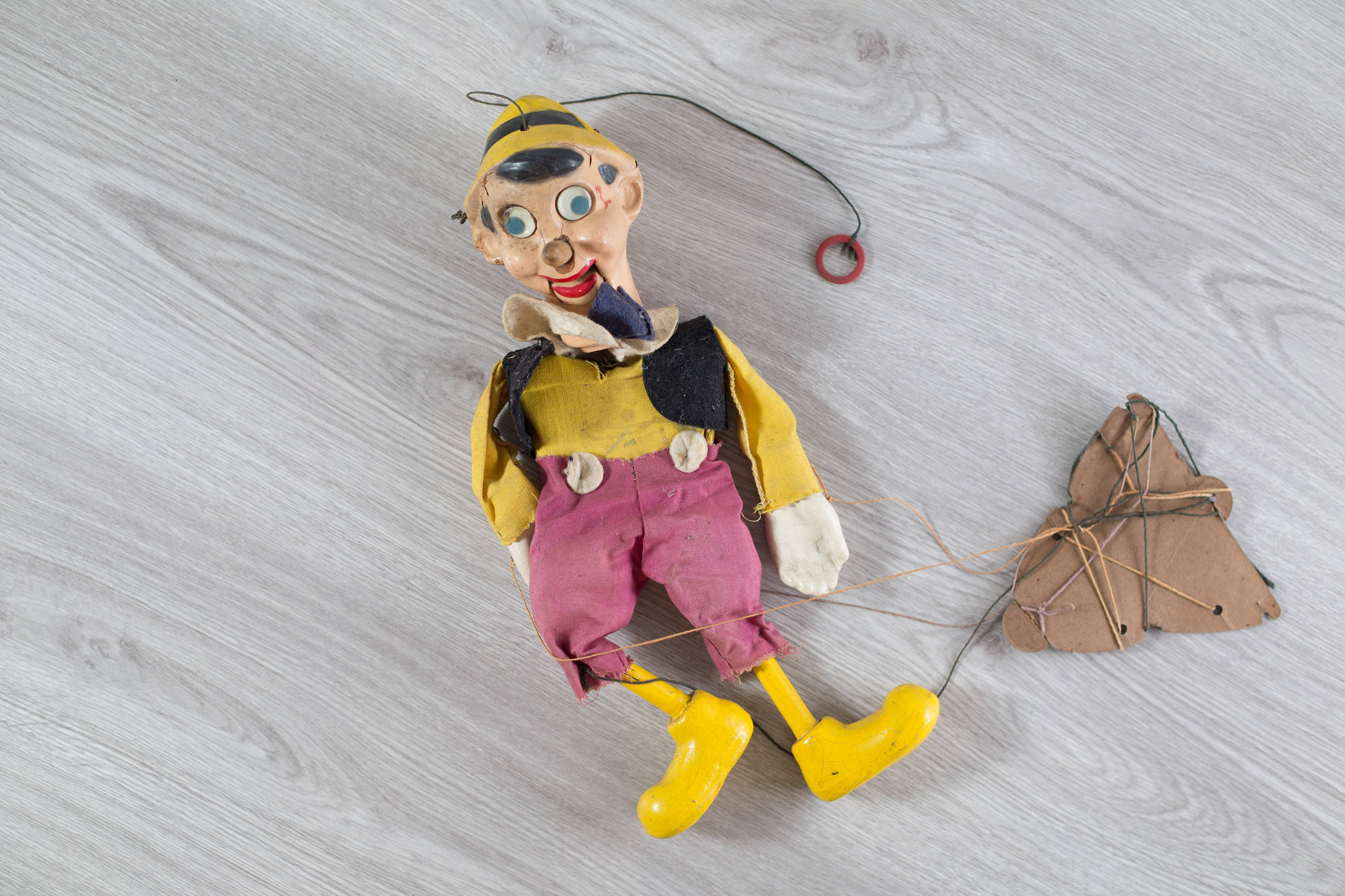 Antique Pinocchio / Vintage Doll on Strings