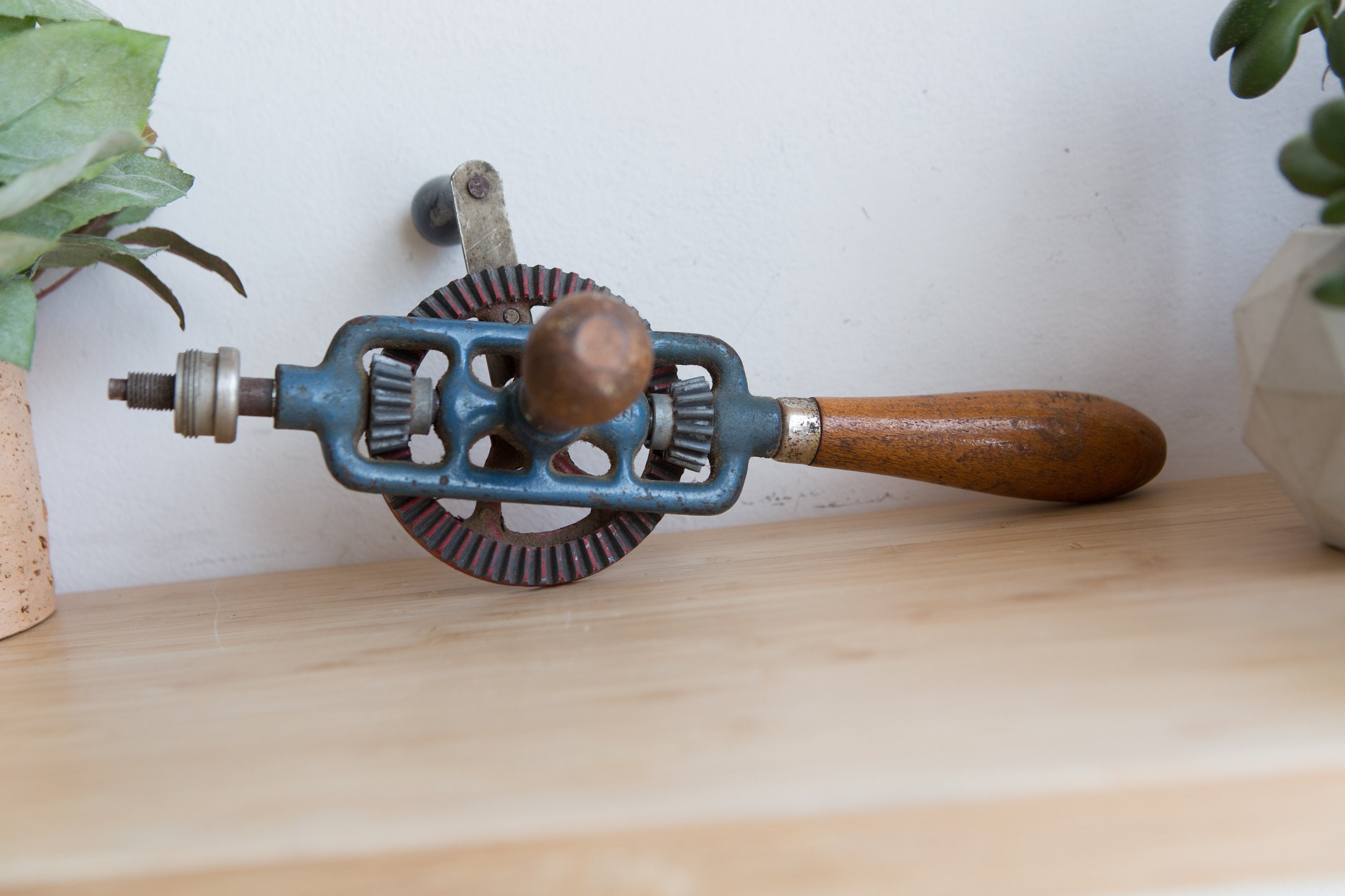 Fleetway Hand Drill Vintage Tool Made 