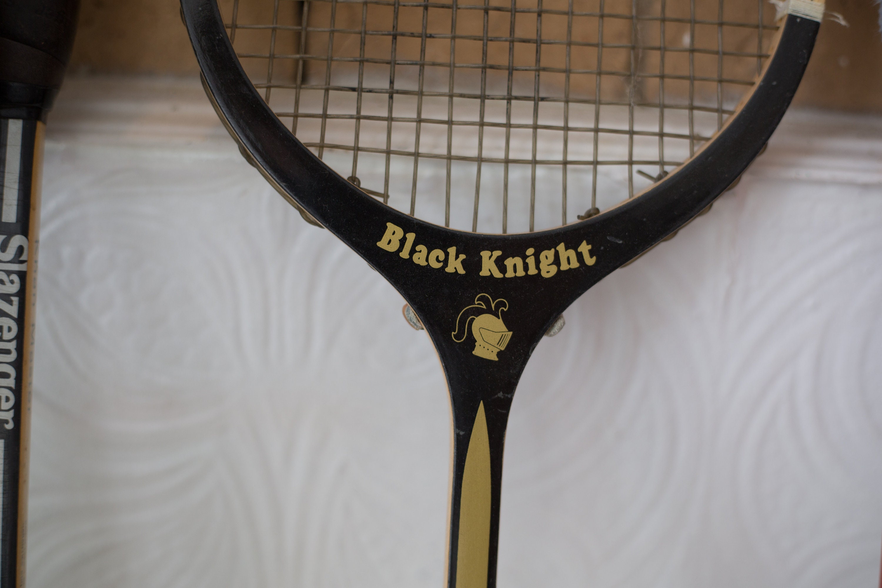 Vintage Wood Squash Racquets Set of 7 Wooden Rackets Retro Sports Decor Girls or Boys Room