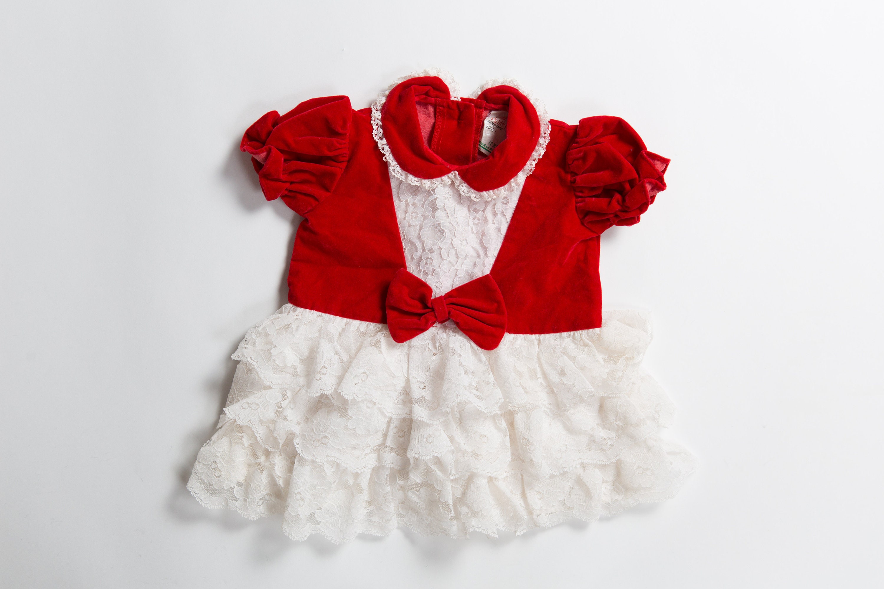 vintage baby christmas dress